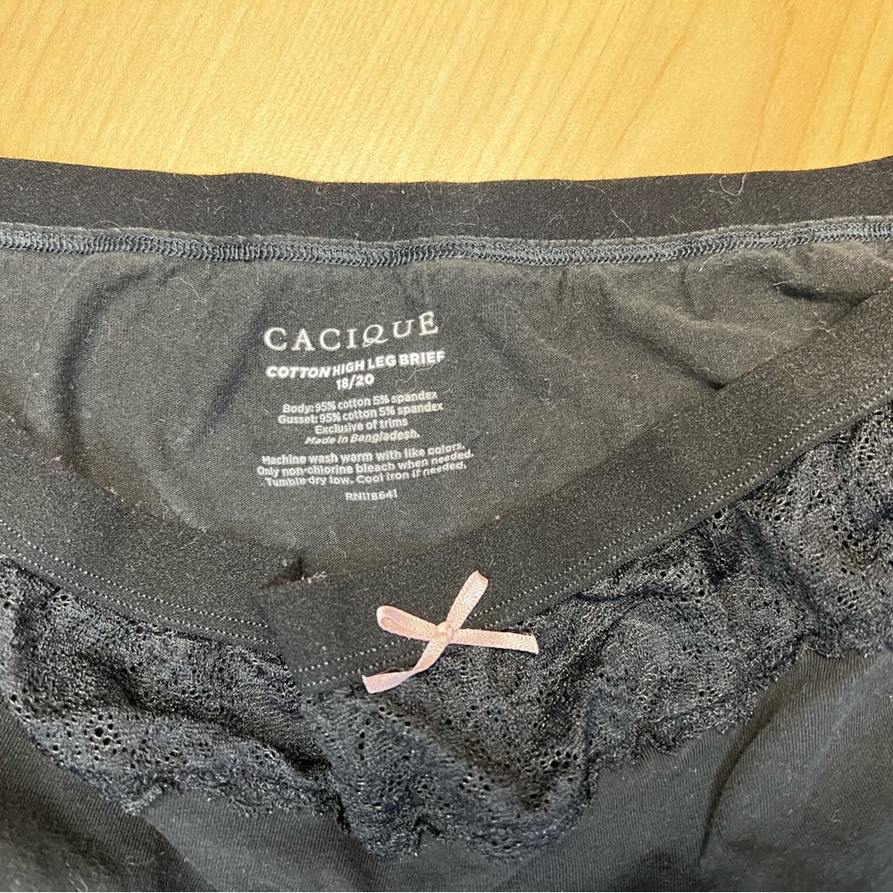 Cacique high leg brief